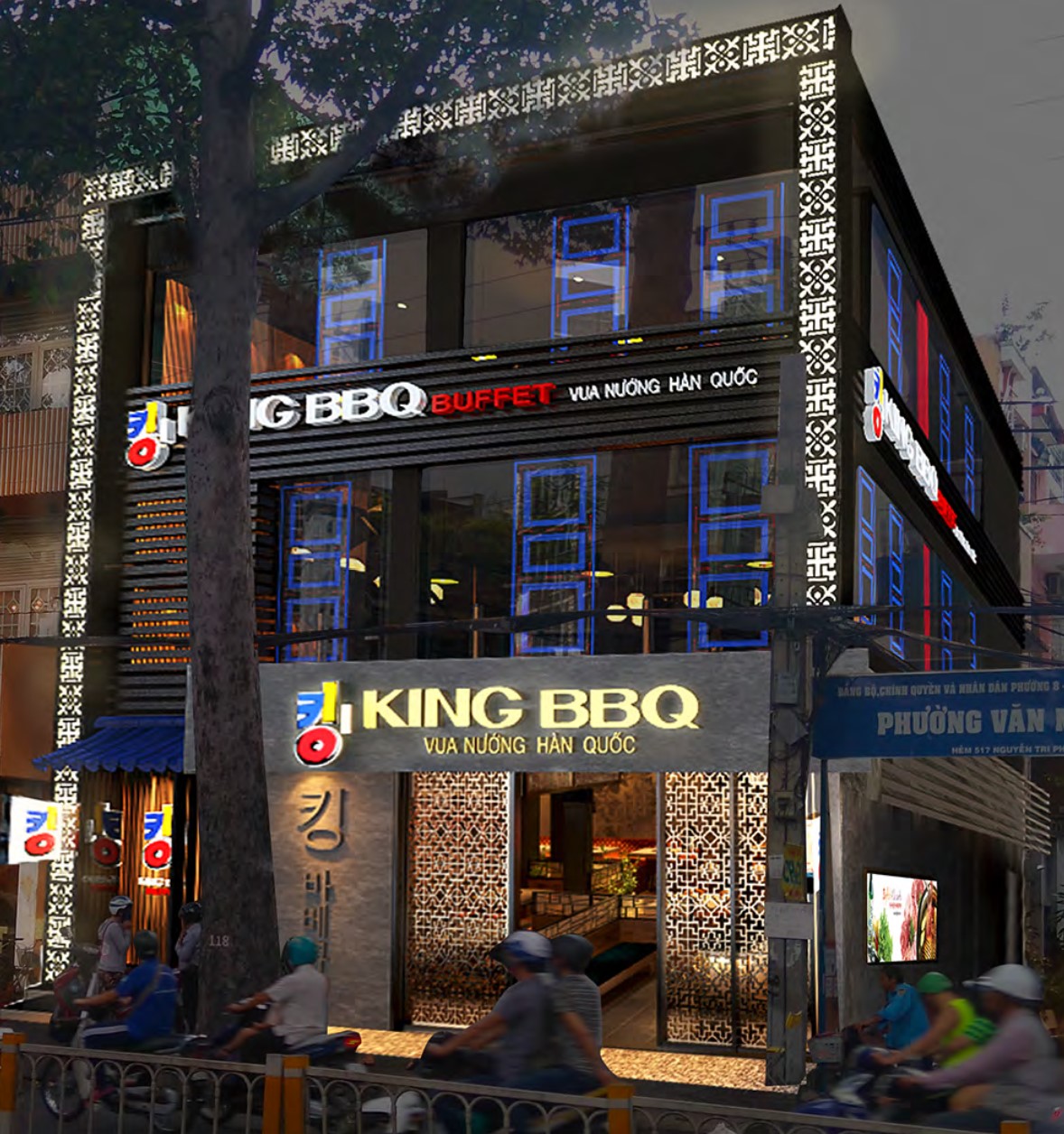 Đánh Giá Cao Việc Thi Công King BBQ: HTB Khẳng Định Đẳng Cấp Với Không Gian Ẩm Thực Hàn Quốc